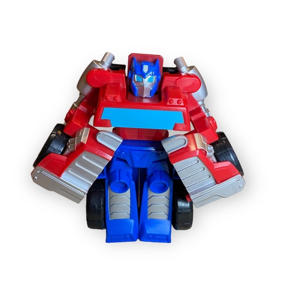 3/$12 Red and Blue Transformer Action Figure - Picture 1 of 6